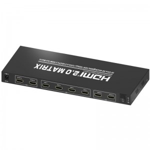 Podpora V2.0 HDMI 4x4 Matrix Ultra HD 4Kx2K při 60 Hz HDCP2.2 18 Gb \/ s