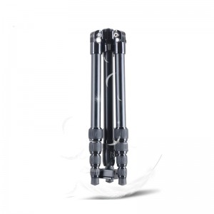 Jako monopod lze použít skládací trojdílné sady stativů Kingjoy SF056 s nízkým úhlem střelby a středovým sloupem