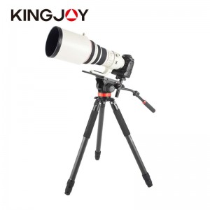 Kingjoy Professional flexibilní videokamera z uhlíkových vláken Stativ K4207