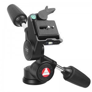 Kingjoy Profesionální video stativ s kulovou hlavou, který podporuje těžkou kameru s hlavou KH-6730