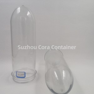 65mm 222g Velikost krku 73mm Plasitc Pet Preform pro vodní nápojový olej