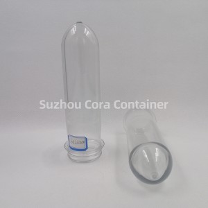 39mm 110g Velikost krku 46mm Plasitc Pet Preform pro vodní nápojový olej