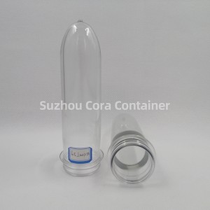 39mm 100g Velikost krku 46mm Plasitc Pet Preform pro vodní nápojový olej