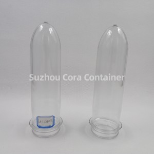 39mm 89g Velikost krku 46mm Plasitc Pet Preform pro vodní nápojový olej