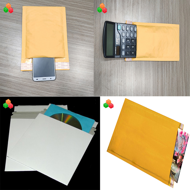 vlastní velikost bezpečnost Shockfree kraft paper bubble sáčky mailers vycpávky obálky kraft papírový air bag