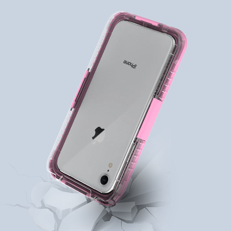 Levný iphone XR case lifefable wher&main;101; koupit podvodní iphone případ vodotěsné pouzdro pro telefon a peněženku (Pink)