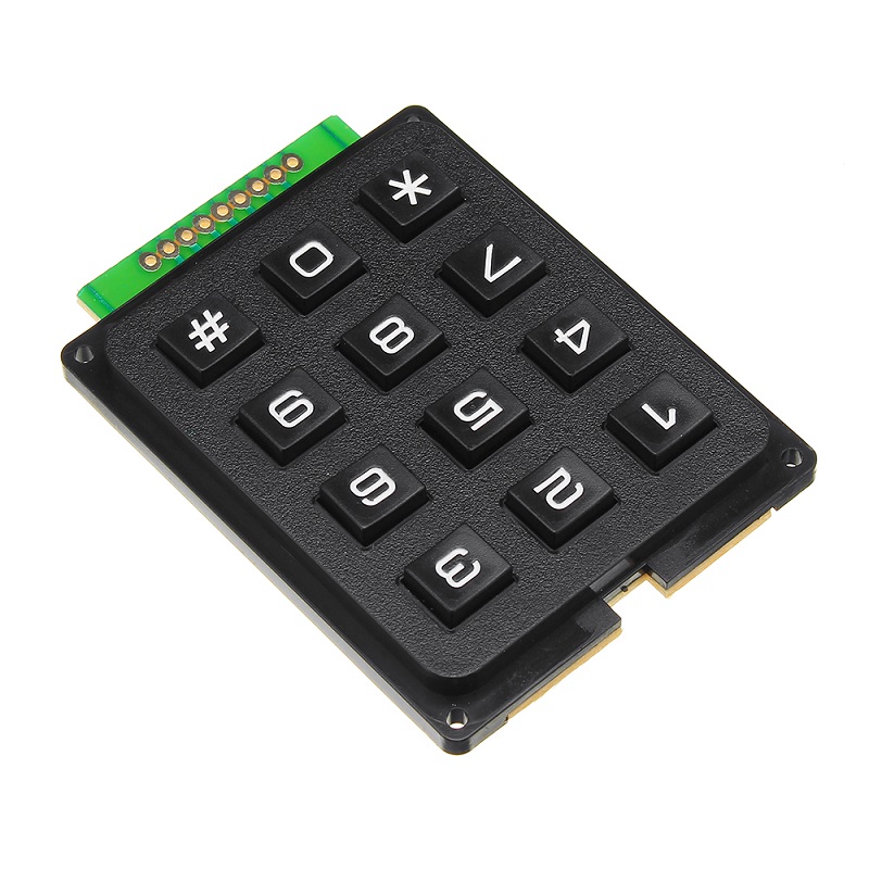 Klávesnice s přepínačem Matrix Array Membránová klávesnice Smart klávesnice 12 kláves 4 * 3 4X3 klávesnice 3 * 4