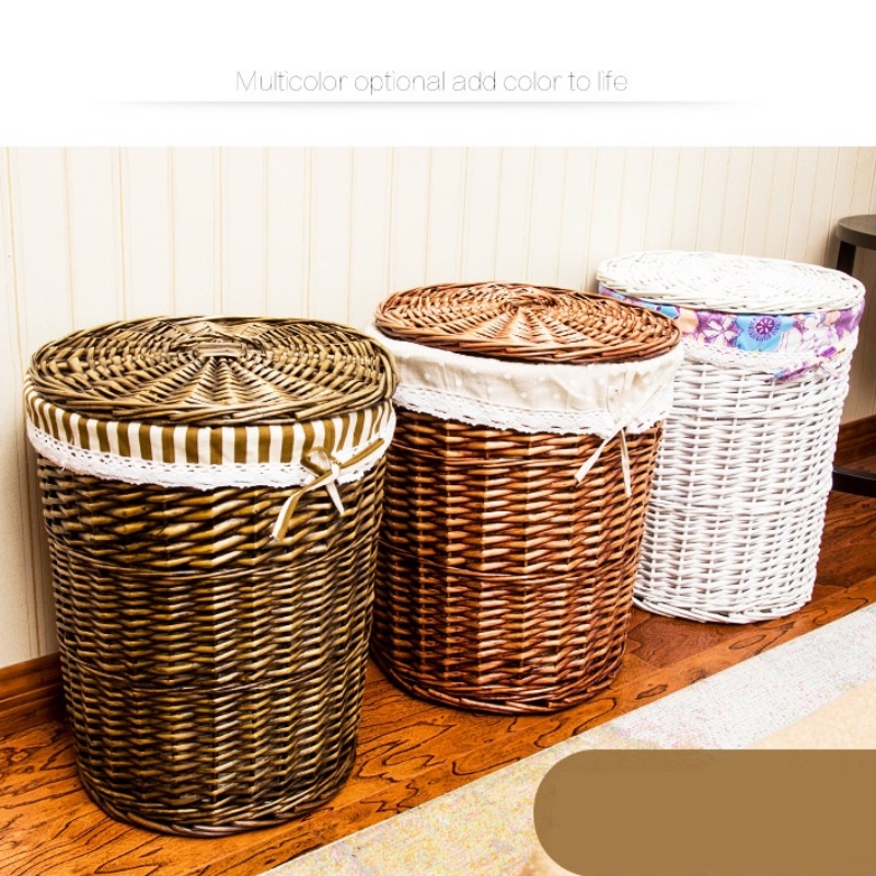 Willow Fabric Storage Basket