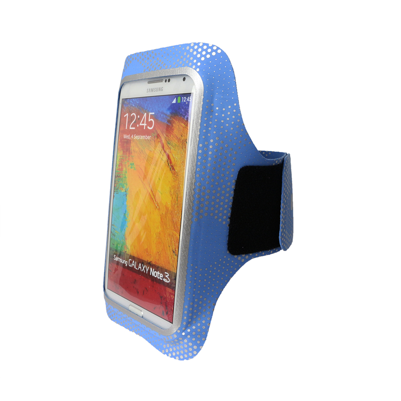 Modrá ruka Nastavitelná Sport Armband pro smartphone