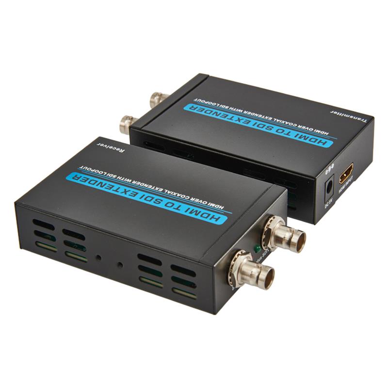 HDMI na SDI Extender 100m HDMI Over Coaxial Extender s výstupem SDI