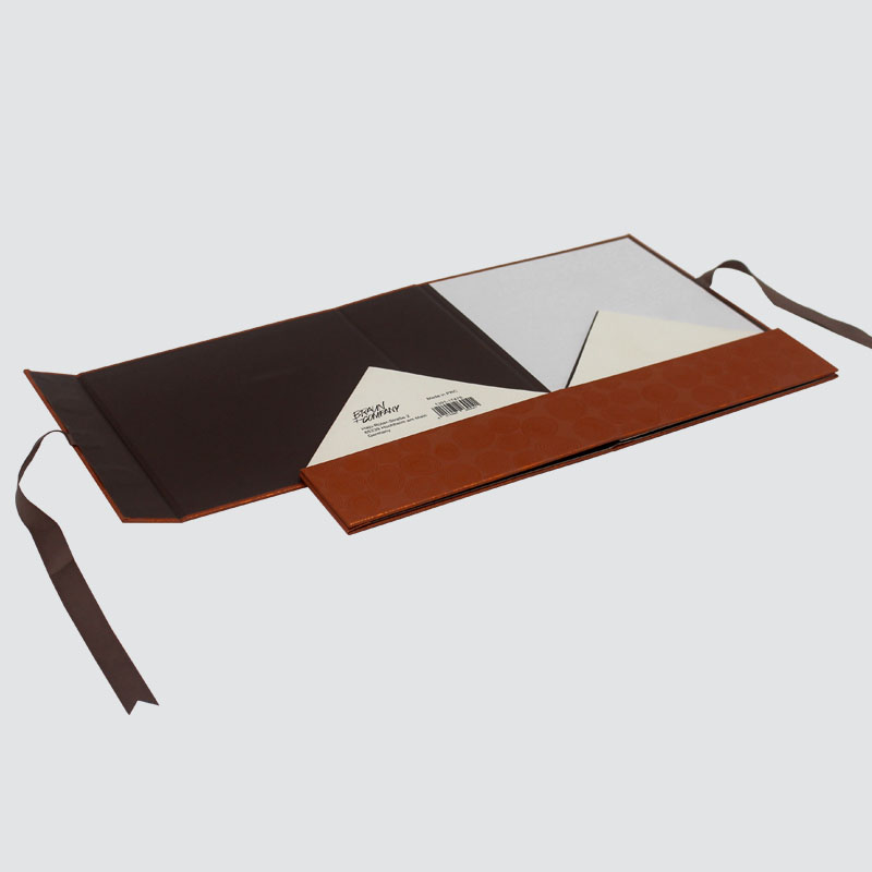 Easy Folding Gift Box Jídlo Candle Chocolate Silk Ribbon Beautiful Box