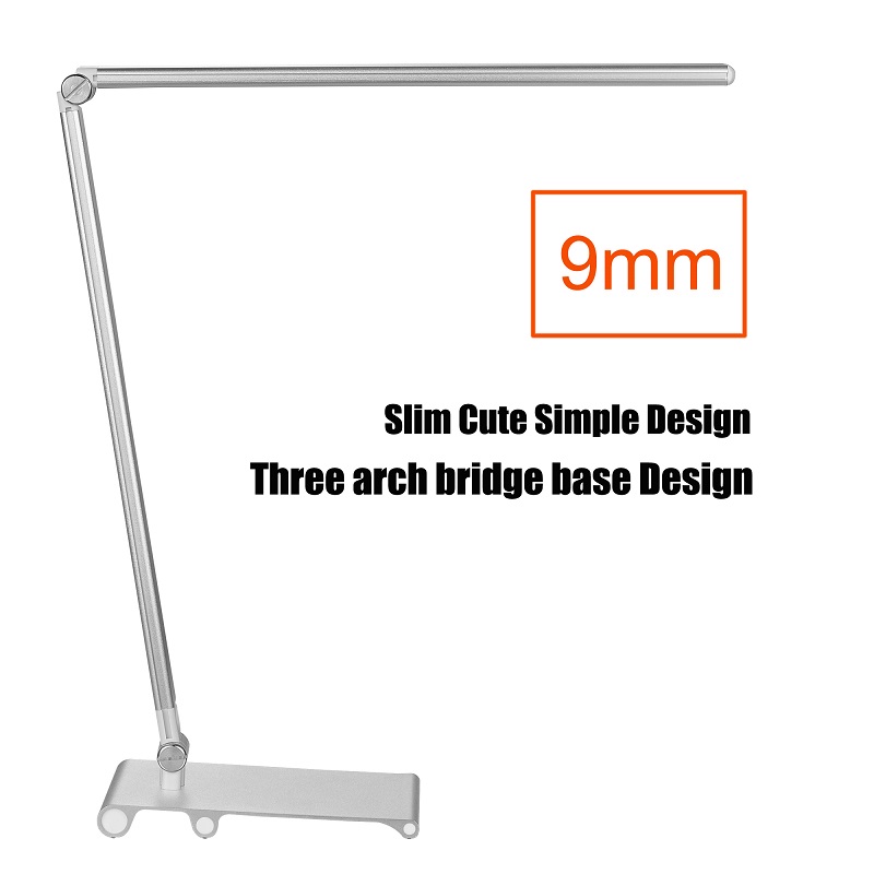 129 Desk Lamp for Study Dimmable led table Lamp, Touch Dimmer, Color change Base Night