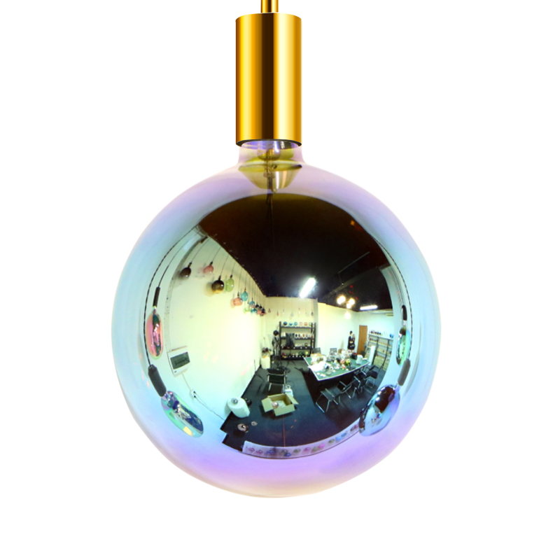 G200 4W Sedm barevné dekorace vedené vnitřní nebo venkovní spirálové žárovky světlo