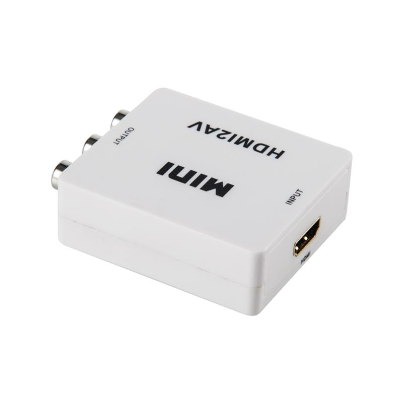 Převodník mini velikosti HDMI na AV / RCA 1080P