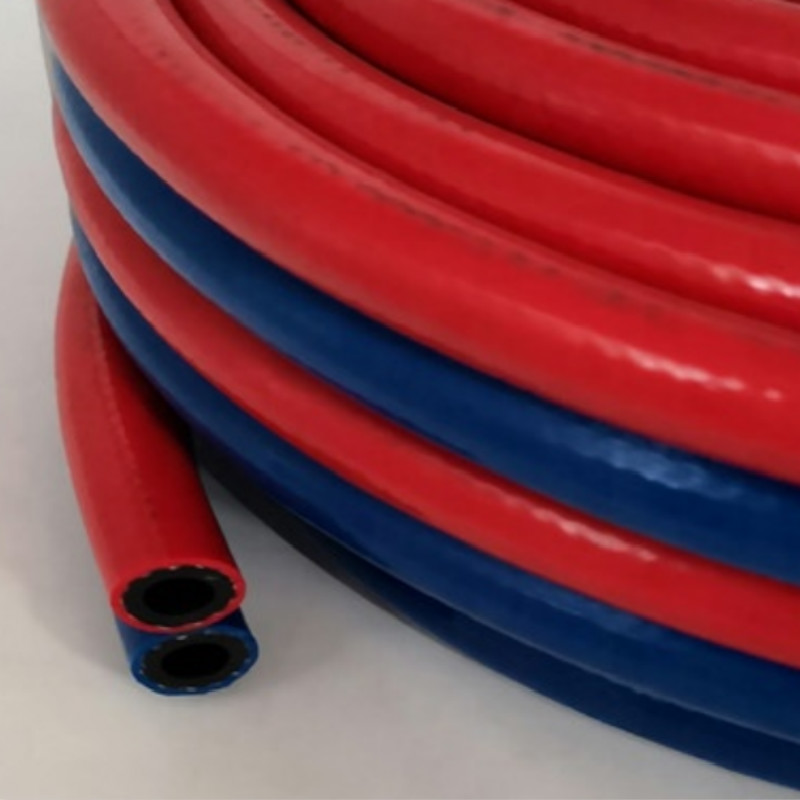 PVC kyslíková \/ acetylenová hadice \/ dvojitá svařovací hadice vyrobená v Číně