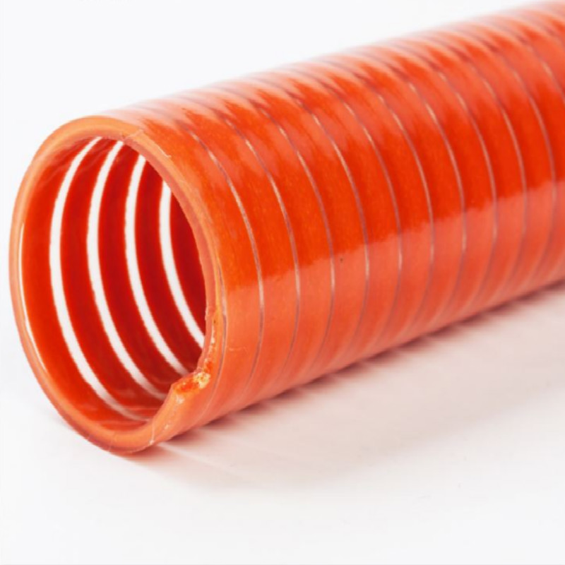 Horký prodej barevné vysokotlaké PVC vlnité sací spirálové hadice vyrobené v Číně
