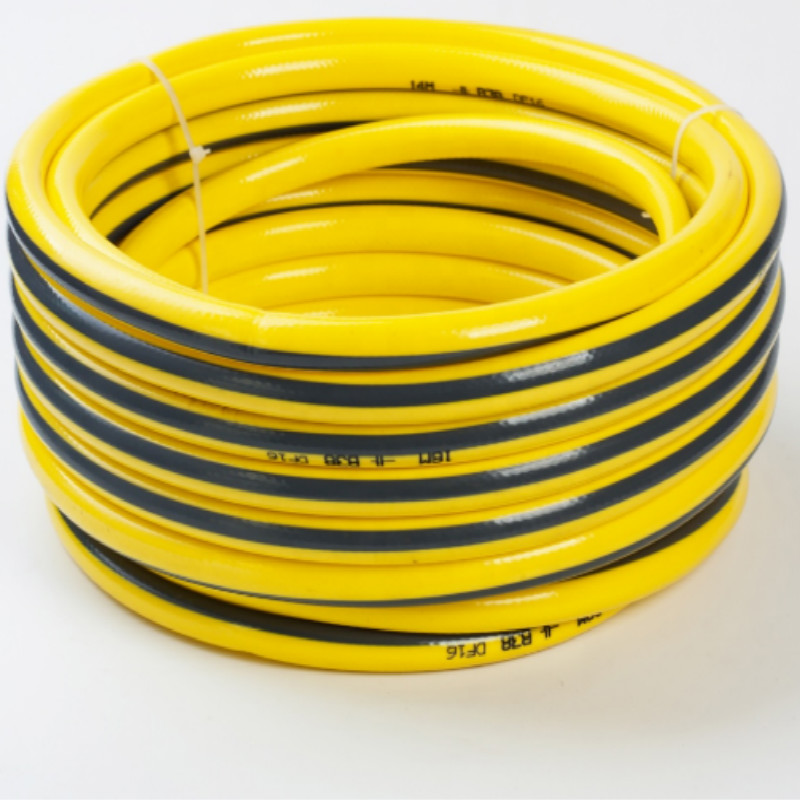 Barevné pružné vlákno pletené zesílit plastovou PVC hadici zahradní vody