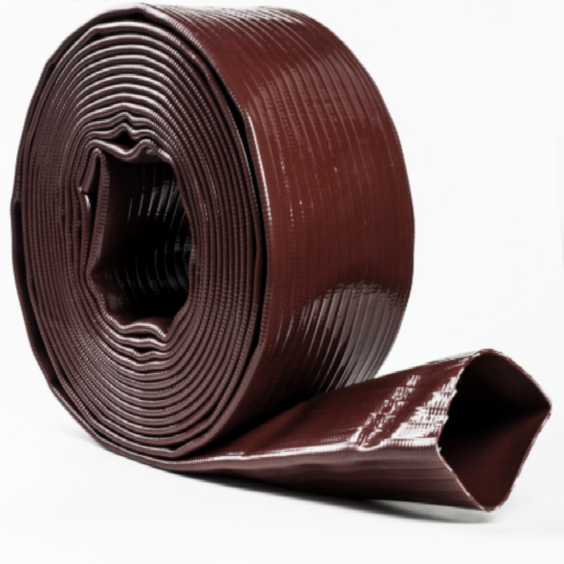 Přizpůsobená plochá PVC zavlažovací hadice