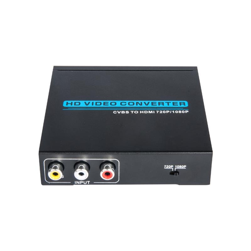 Převodník AV / CVBS na HDMI Converter Up Scaler 720P / 1080P