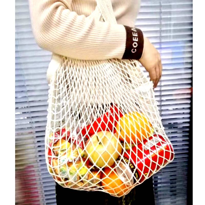 Ekologická taška z bavlněné síťoviny