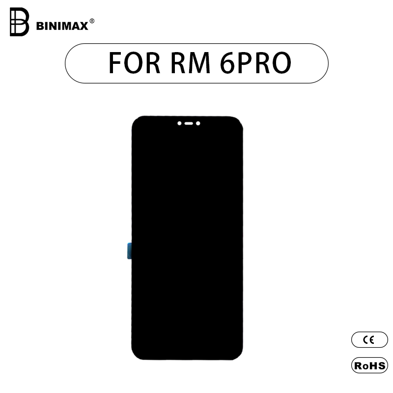 Mobilní telefon TFT LCD obrazovka BINIMAX nahraditelný mobilní displej pro REDMI 6 pro