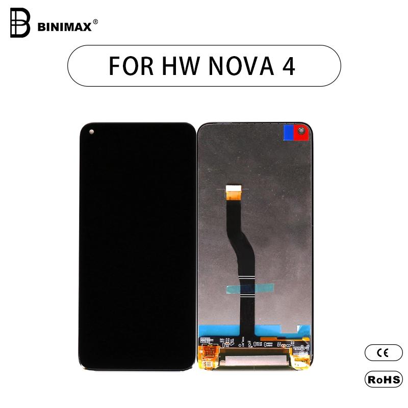 BINIMAX TFT LCD obrazovka mobilního telefonu Displej sestavy pro HW nova 4