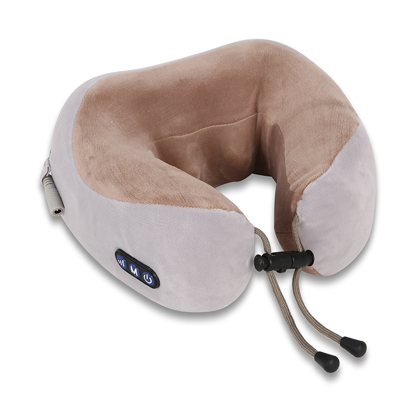 U-Shape Masážní polštář Memory Foam Neck Travel Masážní polštář Neck Massager