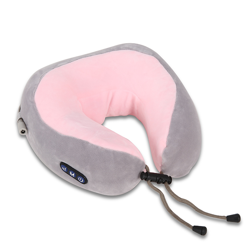 U-Shape Masážní polštář Memory Foam Neck Travel Masážní polštář Neck Massager
