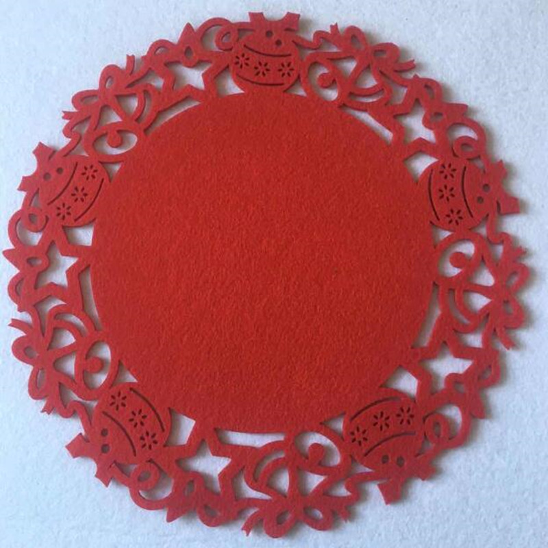 Velikonoční a halloween plstěné podložky plstěné prostírání