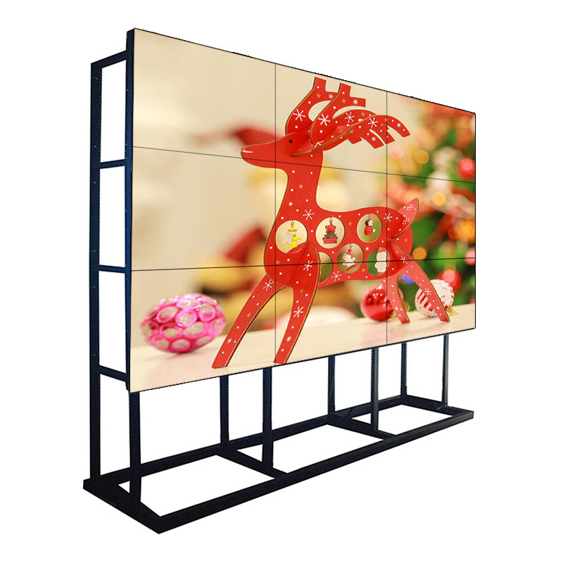 55 palců 1,7 mm rámeček 500 NIT Obrazovka LCD monitoru LCD LCD Samsung pro velitelské centrum, nákupní centrum a řetězový obchod