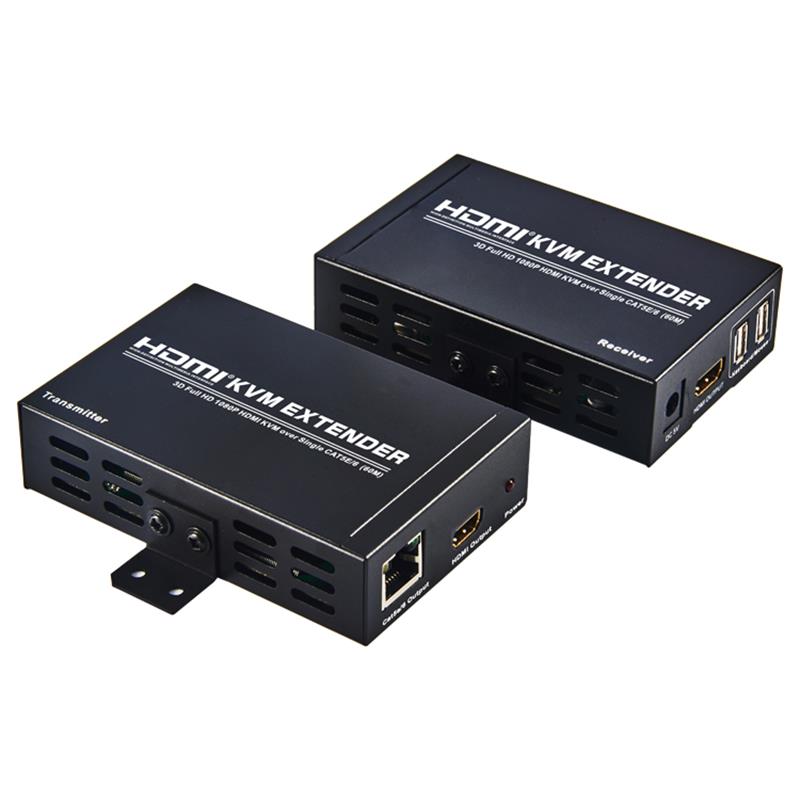 HDMI KVM Extender 60m over Single cat5e / 6 Podpora Full HD 1080P