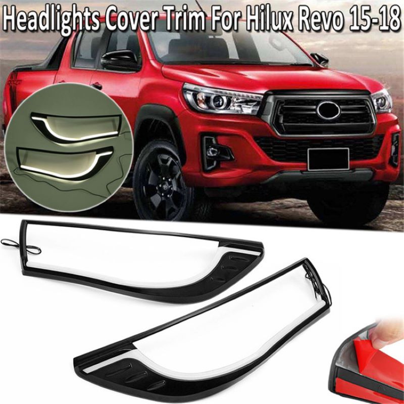 Daytime running light for Toyota Revo/Toyota Hilux 2015,Headlight cover for Toyota Revo/Toyota Hilux 2015~2018