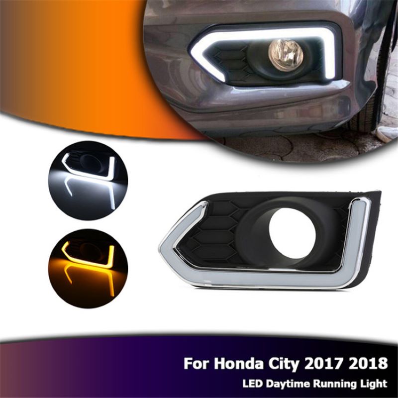 Daytime running light for Honda City 2017~2018,Foggamp for Honda City 2017~2018 DRL