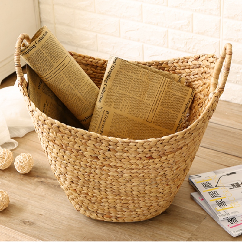 Sada 3 domů dekor vodní hyacint koše