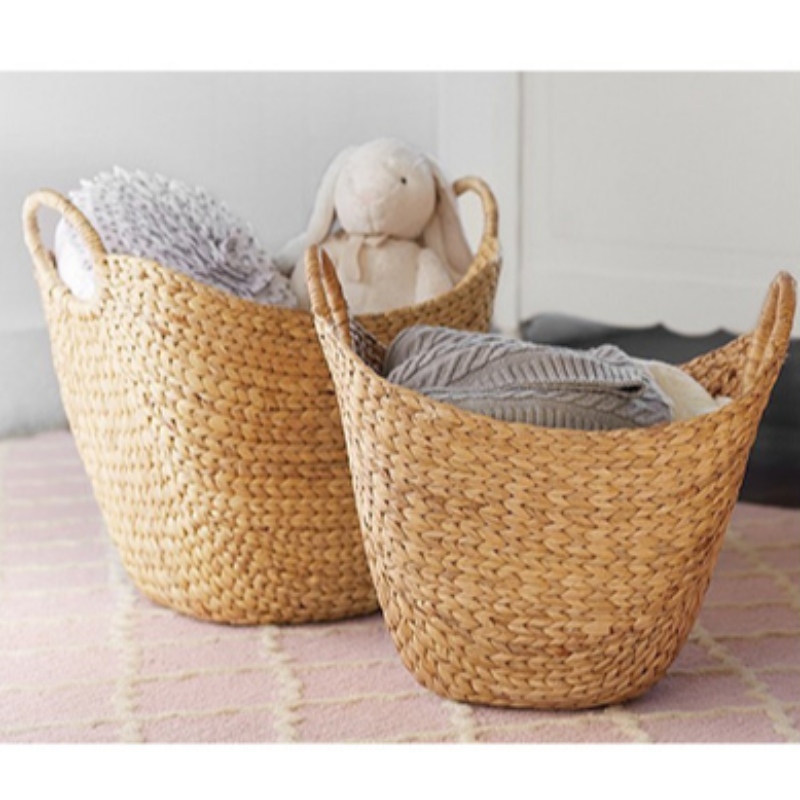 Prádelní vodní hyacintový koš