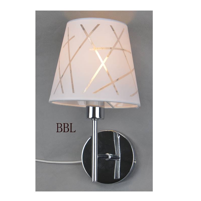 Wall lampa s textilním stínem