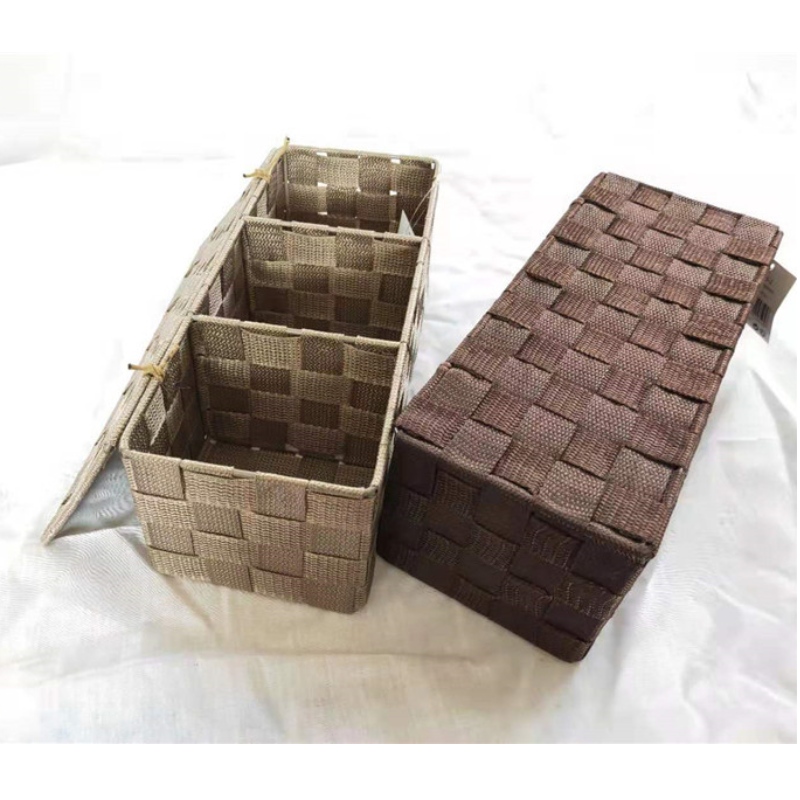 Domácí dekorační látkový koš