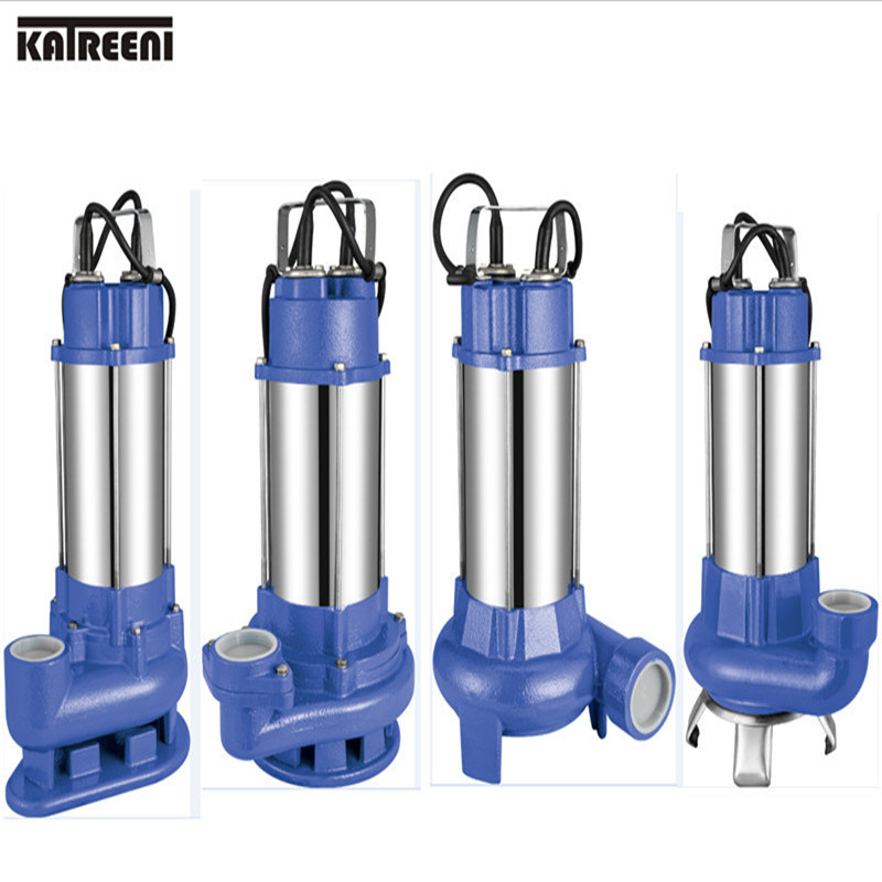 V Series Subversible Sewage Open Well Drainage Water Pump (V800F 0.75KW)