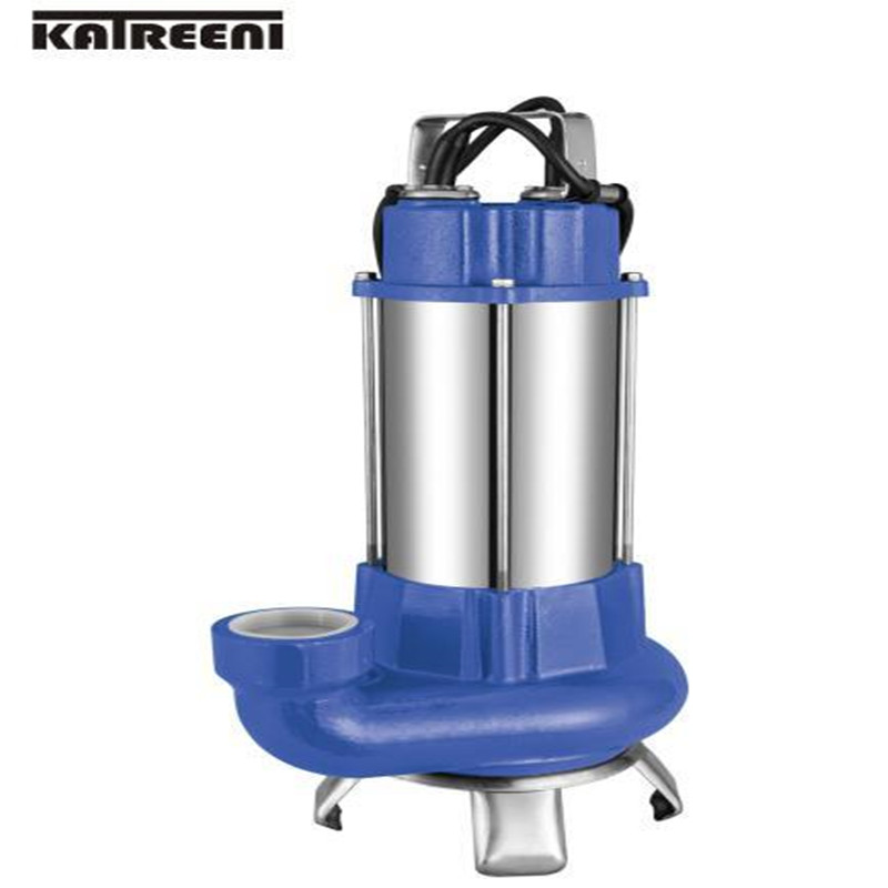 V Series Subversible Sewage Open Well Drainage Water Pump (V800F 0.75KW)
