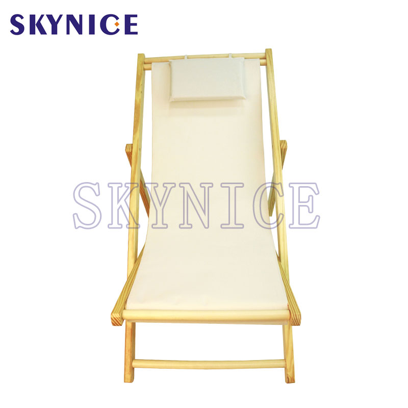 Kemp Leisure Picnic Wooden Deck Chair