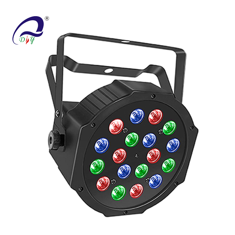 PL60 18ks*1W RGB LED Slim Par Light for Stage