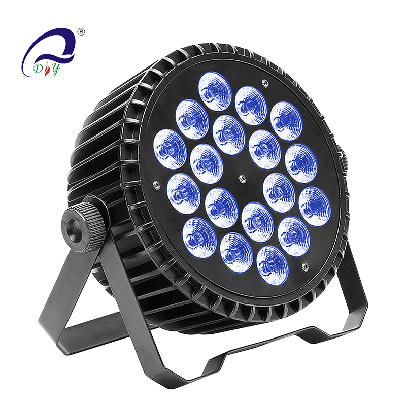 PL35 18PCS Tichý hliník LED Wash Par night