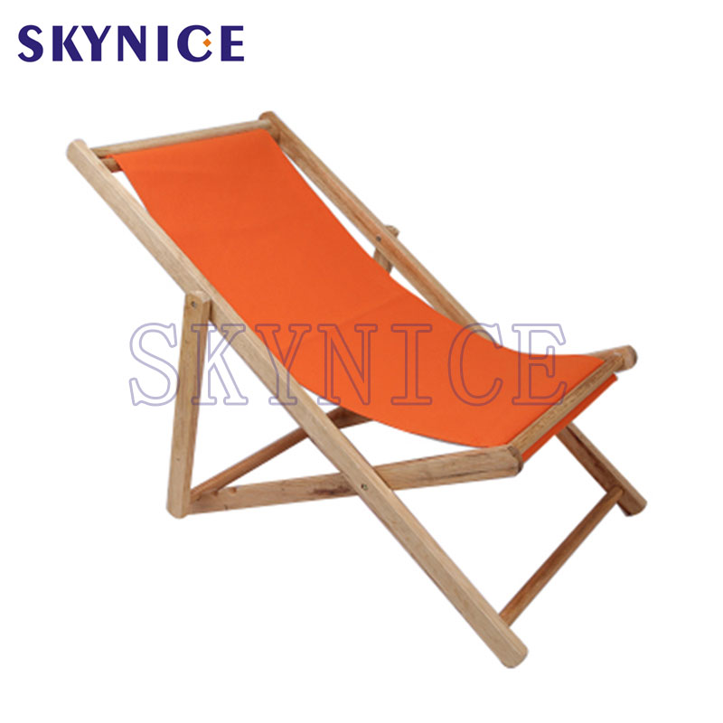 Outdoor Wooden Furniture Antique Folding Beach židle