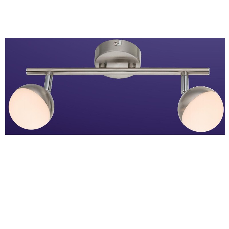 Vysokonapěťové LED bodové světlo-2, s plastovým odstínem s půl koulí