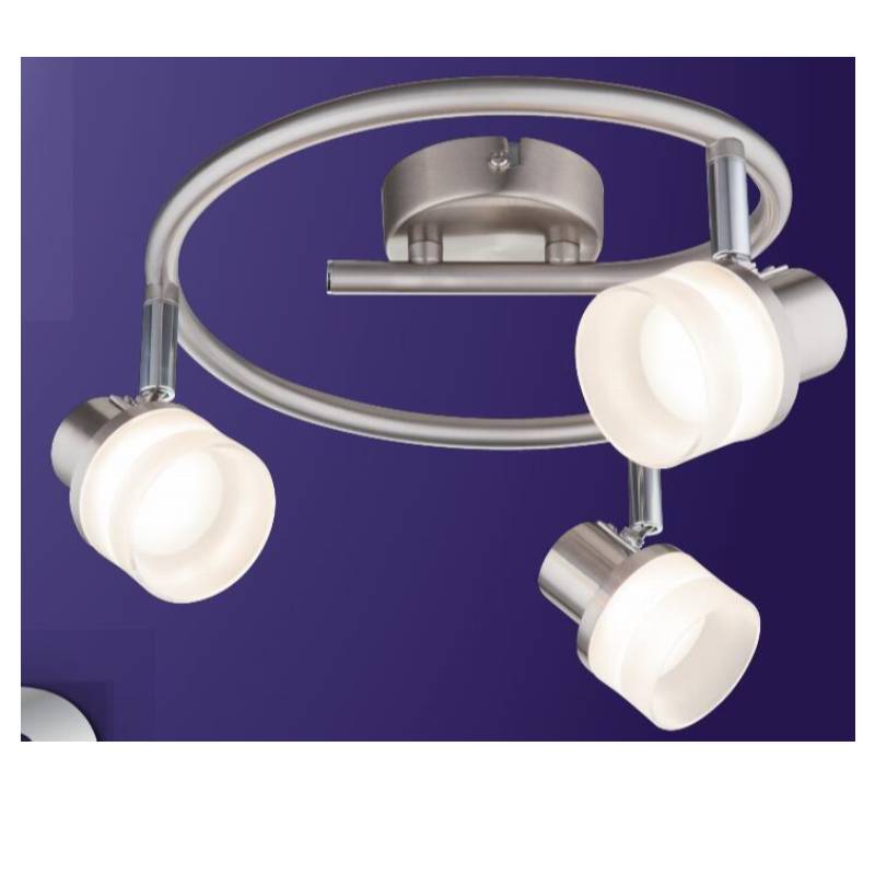 Vysokonapěťové LED bodové světlo-3, s plastovým odstínem válce