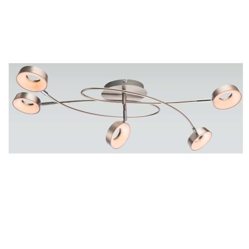 Vysoké napětí LED spot light-5, s kruhovým plastovým stínem