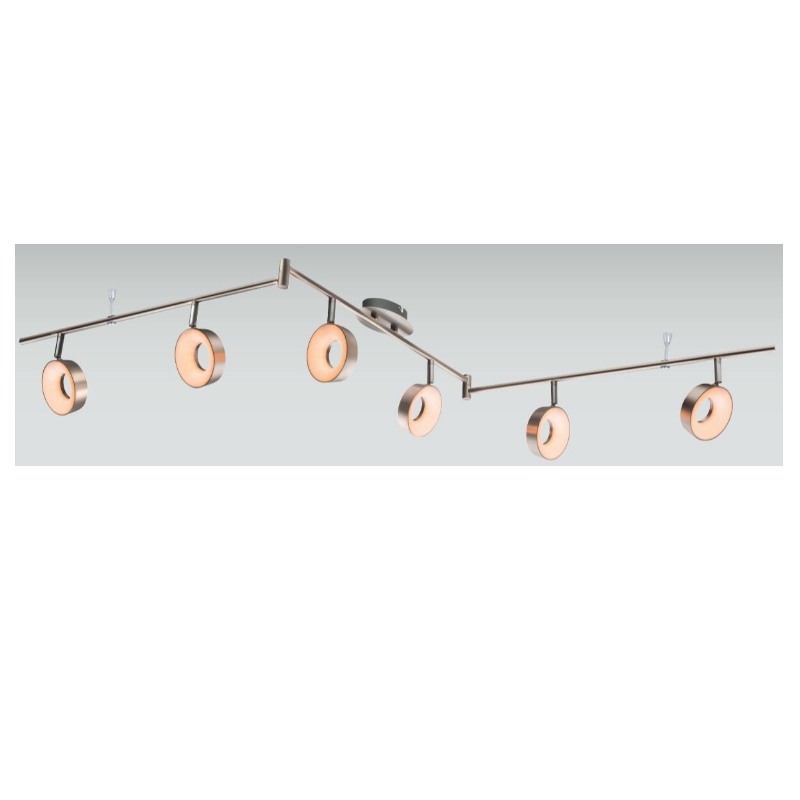 Vysoké napětí LED spot light-6, s kruhovým plastovým stínem