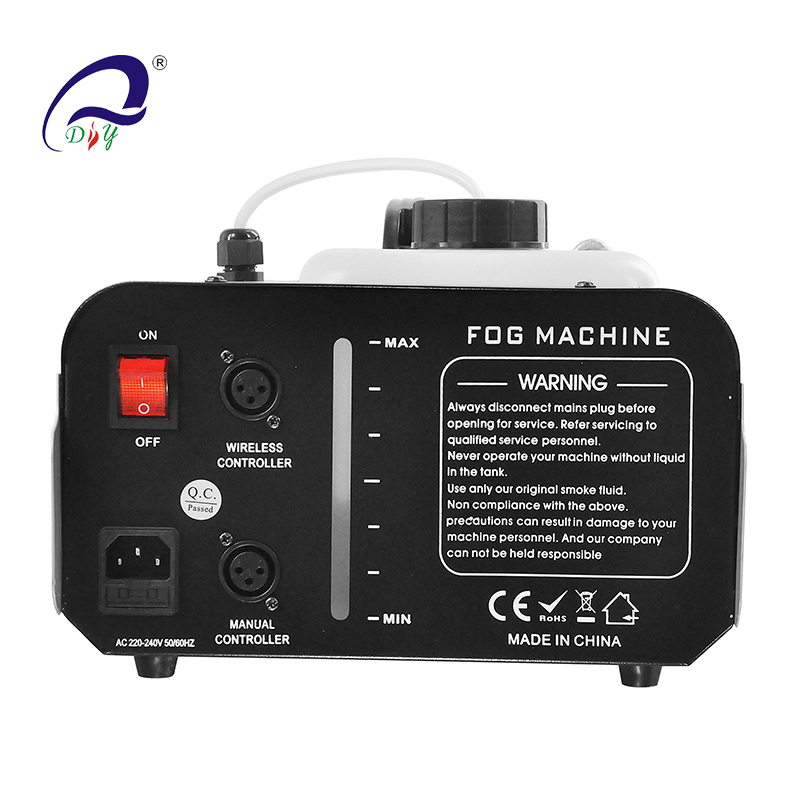 F-4 1500W Mlha stroj Smoke Machine pro párty