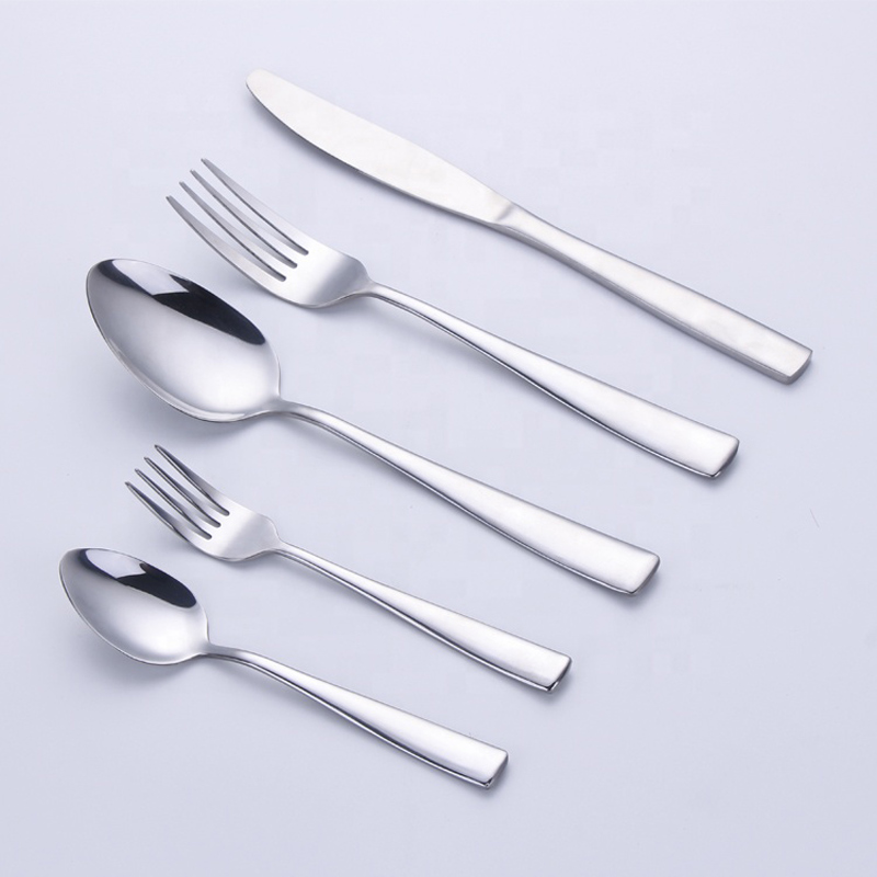 15 Kus Silverware Flatware Sada Cutlery