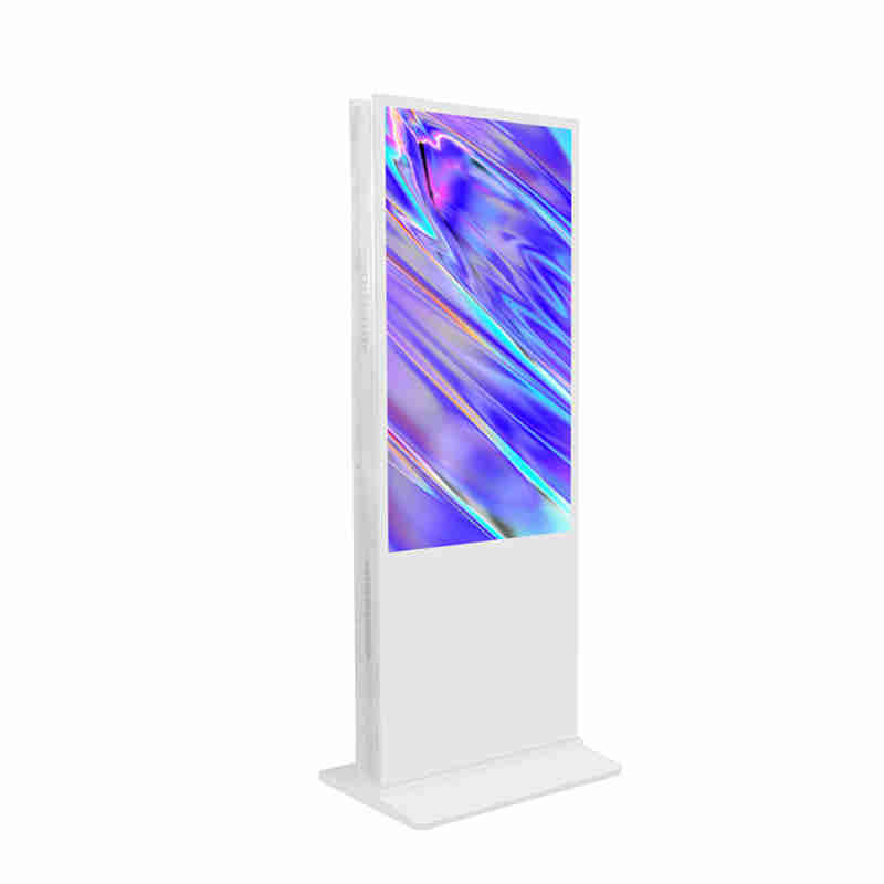 32 palcová podlaha Uptanding Double Sided Digital Signage kiosk Advertising Player Billboard for shopping Mall, chain store and bank lobby